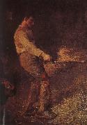 Jean Francois Millet Man oil painting artist